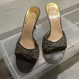 Fendi sandals.